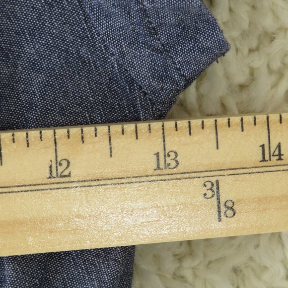 GYMBOREE Girls Dress Size 7 100% Cotton Button-up Front-Half Beautiful Embroider - Picture 11 of 12